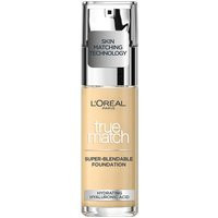L'Oreal Paris Foundation True Match Liquid 9N Truffle With Hyaluronic Acid & Spf 16 30ml | Boots.com