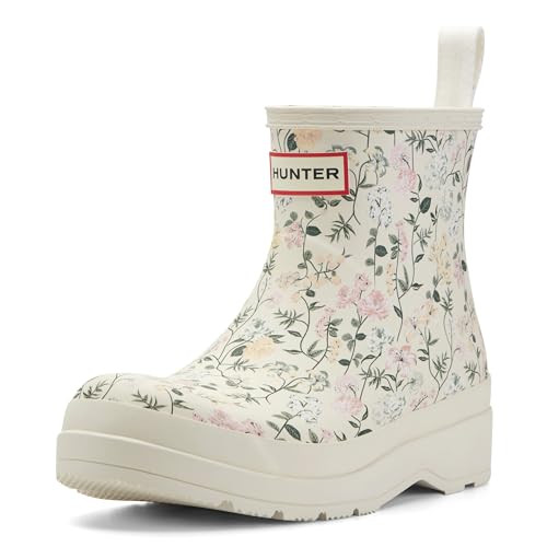Hunter Women's PLAY Short Scoop, Ivory Floral Multi, 6 Medium | Amazon (US)
