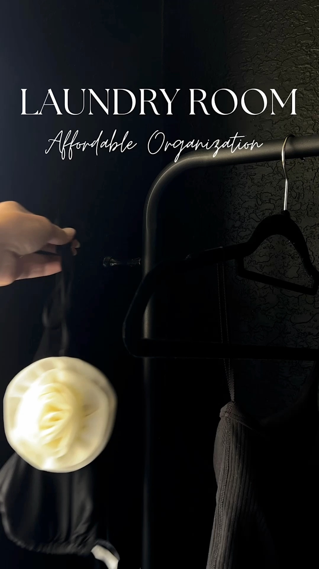 Laundry room organization. This clothing rack is amazing for drying clothes! #meandmrjones 

#LTKFindsUnder100 #LTKFindsUnder50 #LTKHome