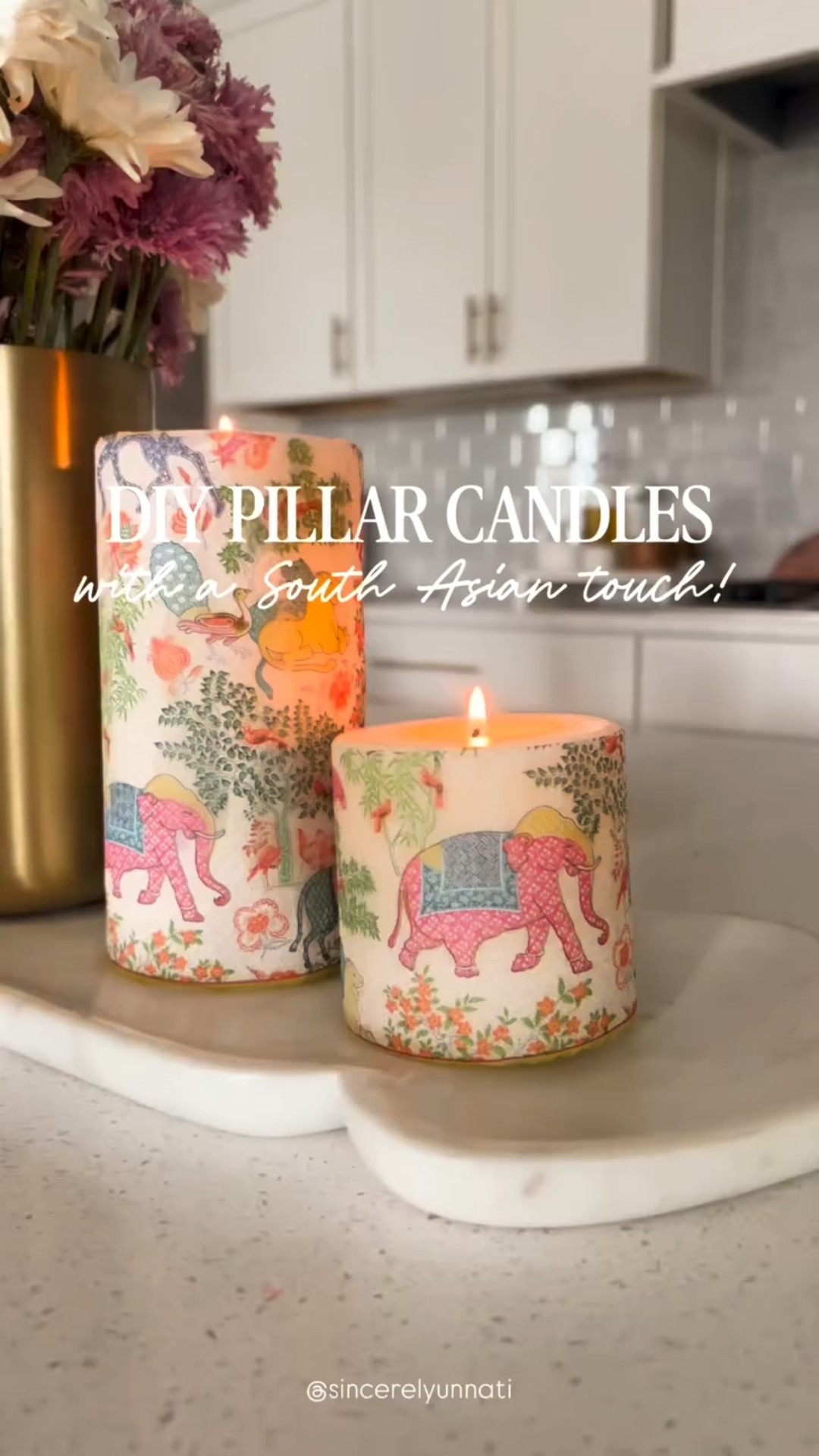Transform plain pillar candles into stunning festive decor with this easy DIY! Perfect for Diwali, Christmas, Halloween, themed parties, or any celebration throughout the year. 🎉🕯️

You’ll love how quickly these came together with just a few simple supplies—ideal for beginners or last-minute decorating!

💬 Comment “CANDLES” for a direct link to everything I used!

📌 Save this idea for later, and don’t forget to tag me in your recreations - I’d love to see how you style yours! 🤍
.
.
.
#diwalicrafts #diwalidiy #diydiwali #diydiwalidecor #diwalidecorideas #diwalidecorinspo #styleyourhome #festivedecor #seasonaldecor #diwaligiftidea #madeitmyself #michaelsstores #amazonfinds #ltkhome #ltkfamily
Diwali Decor | DIY Candles | Beginner DIY | Diwali Crafts | Home Decor Inspiration | Festive Season | Diwali Gift Idea
@casparistyle @michaelsstores @amazonhome @target