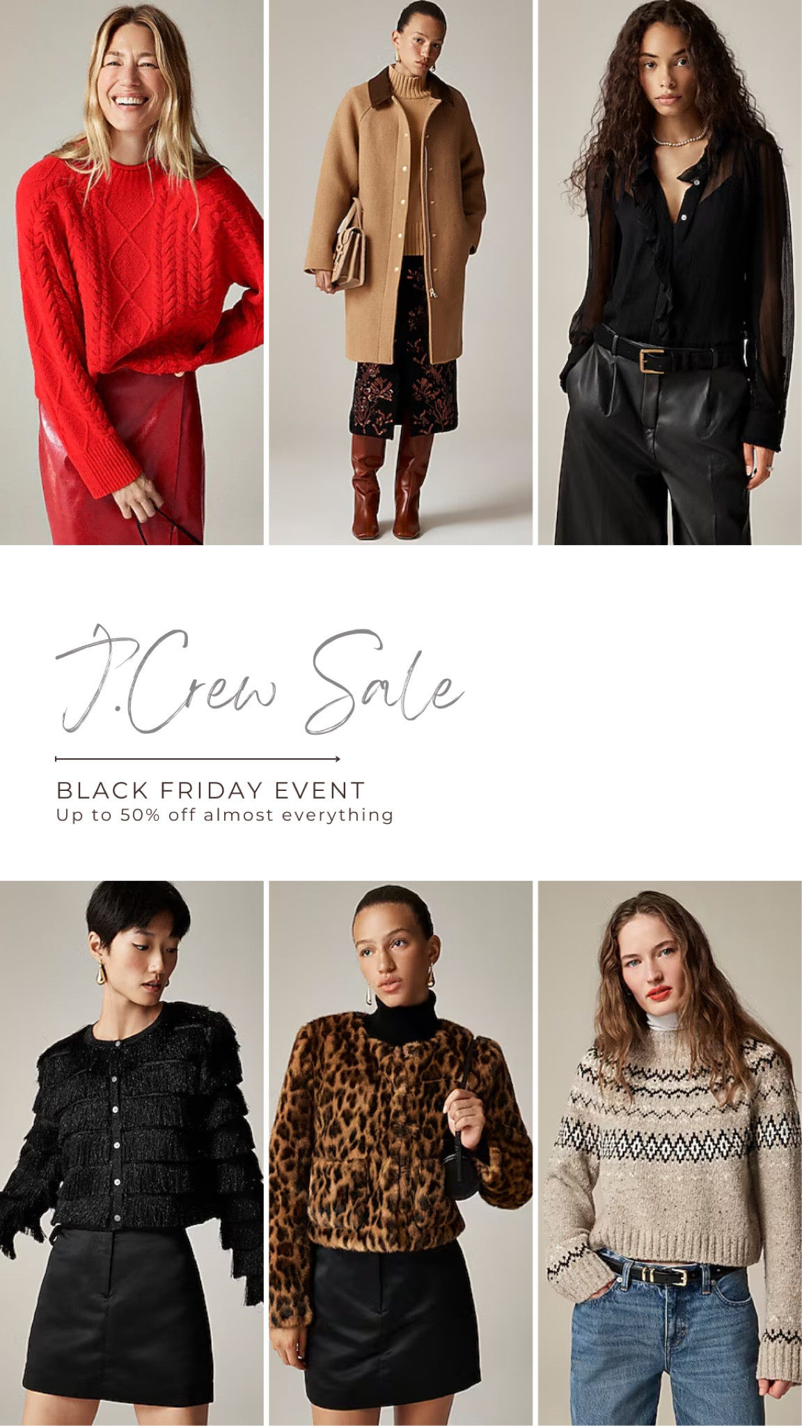 Jcrew Black Friday sale

#LTKFindsUnder100 #LTKCyberWeek #LTKHoliday