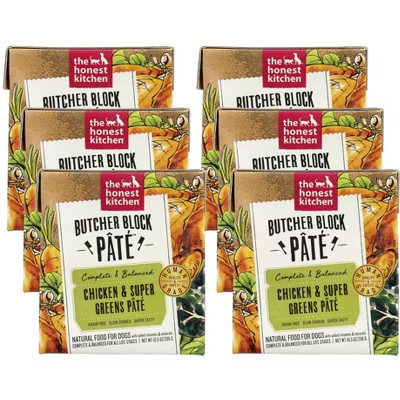 The Honest Kitchen Chicken and Super Greens Pate Dog Food - Case of 6/10.5 oz | Target