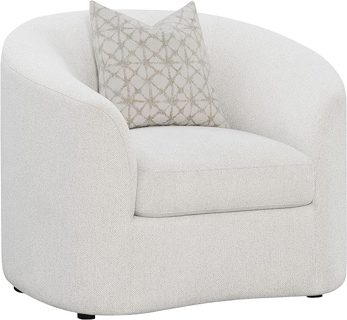 Coaster Home Furnishings Rainn Upholstered Tight Back Chair Latte | Amazon (US)