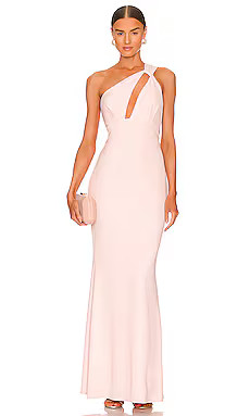 Katie May Edgy Dress in Blush from Revolve.com | Revolve Clothing (Global)