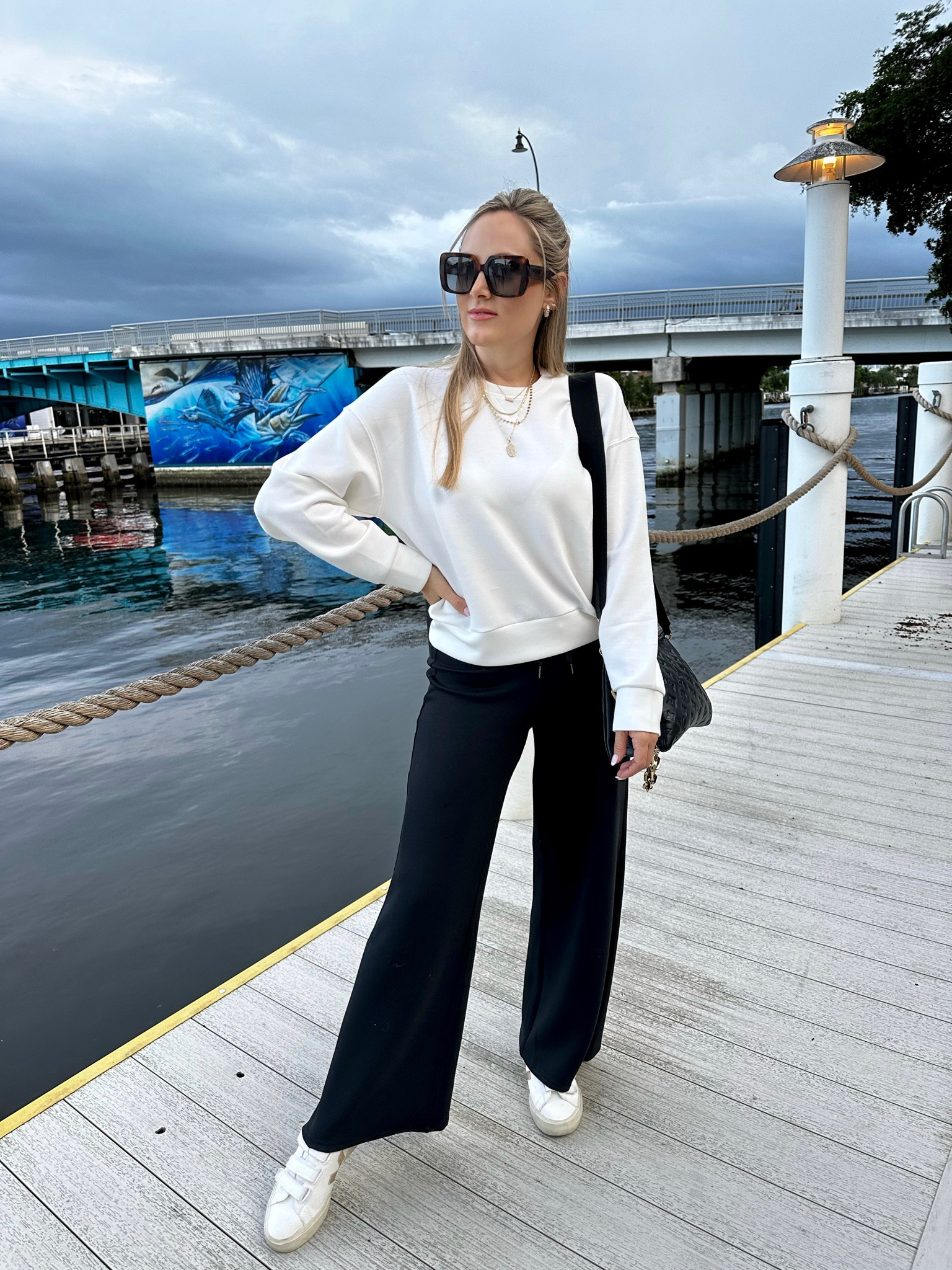 LIVING in this SPANX loungewear 🎉 so good! Wearing small. Softest fabric you will ever feel! 🤍🤍🤍🤍 JESSXSPANX for discount code 

#LTKunder50 #LTKsalealert #LTKFind