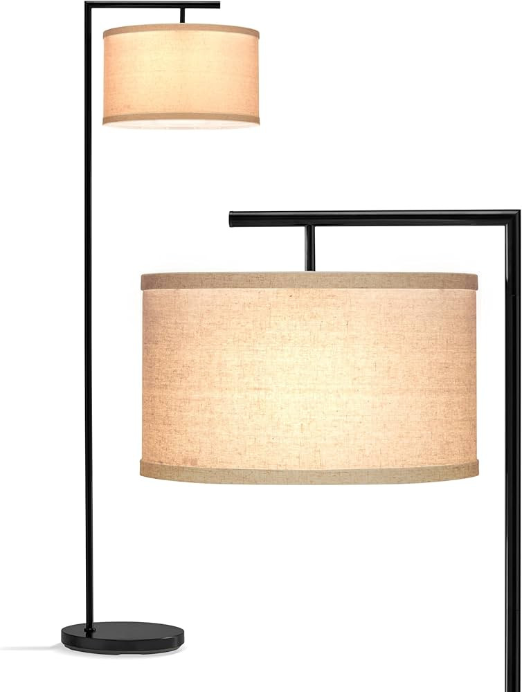 Brightech Montage Modern Floor lamp, LED Floor Lamp for Living Rooms & Offices - Tall Standing La... | Amazon (US)