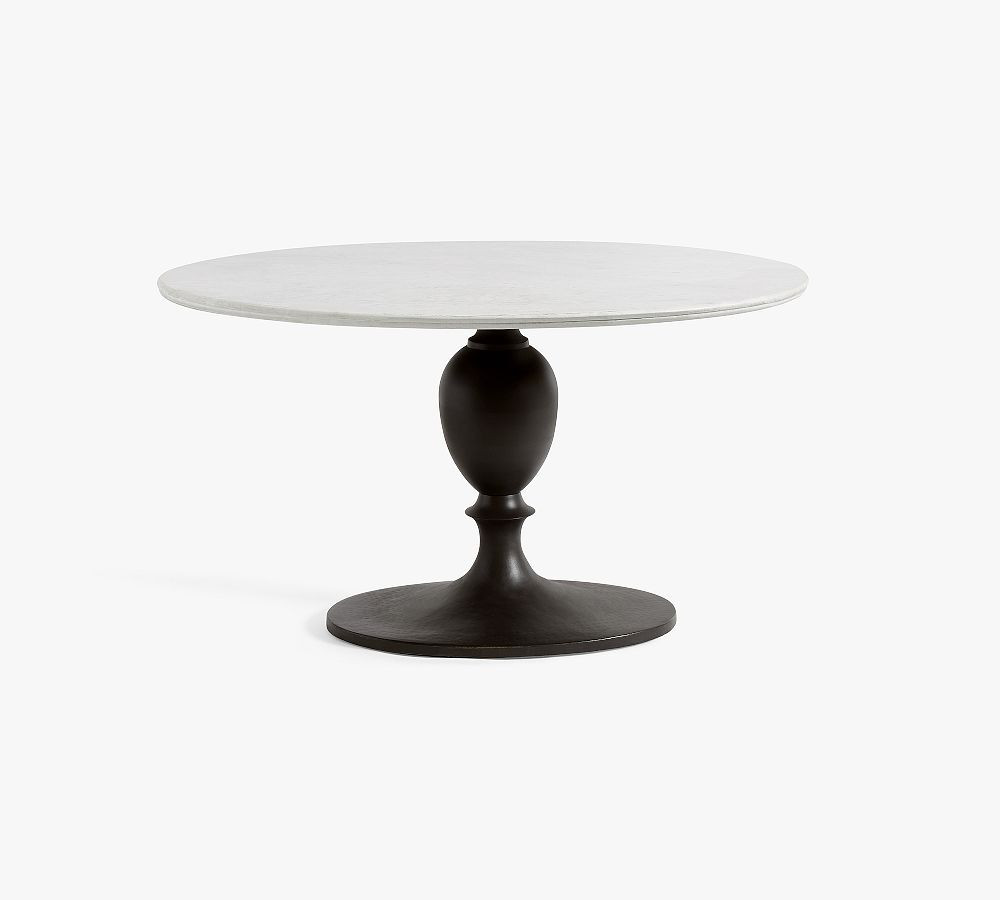 Chapman Oval Bistro Table, Marble Top | Pottery Barn (US)