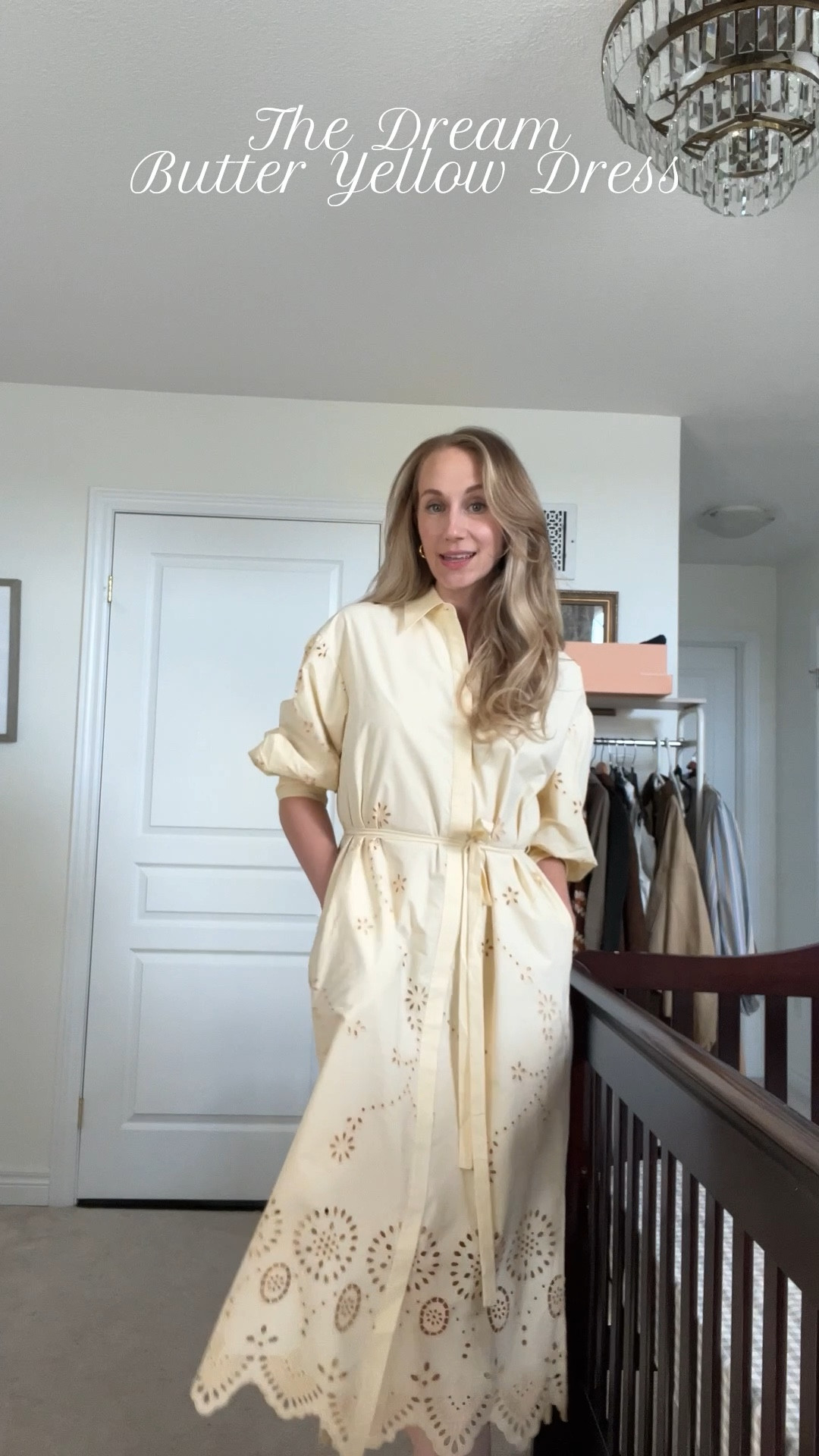 The butter yellow summer to autumn midi dress of dreams! This dress is high quality, lined, is a classic shirt dress and has gorgeous broderie anglaise! Because it is a shirt dress and has a nice structure, paired with chocolate brown accessories this piece easily transitions over to the fall! Especially on those late summer days that haven't full dipped in temperature yet. Though a long trench with a dress like this is GORGEOUS! I love it and am wearing a size small from Fabrique 💛 (I also linked a few other pieces I love from the brand)

#LTKdresses #LTKstyletip #LTKcanada