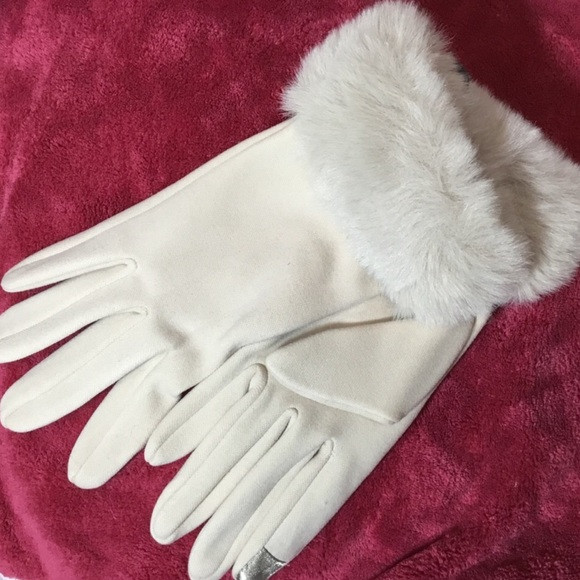 Elegant Rabbit Fur Cuff Gloves Touchscreen OS | Poshmark