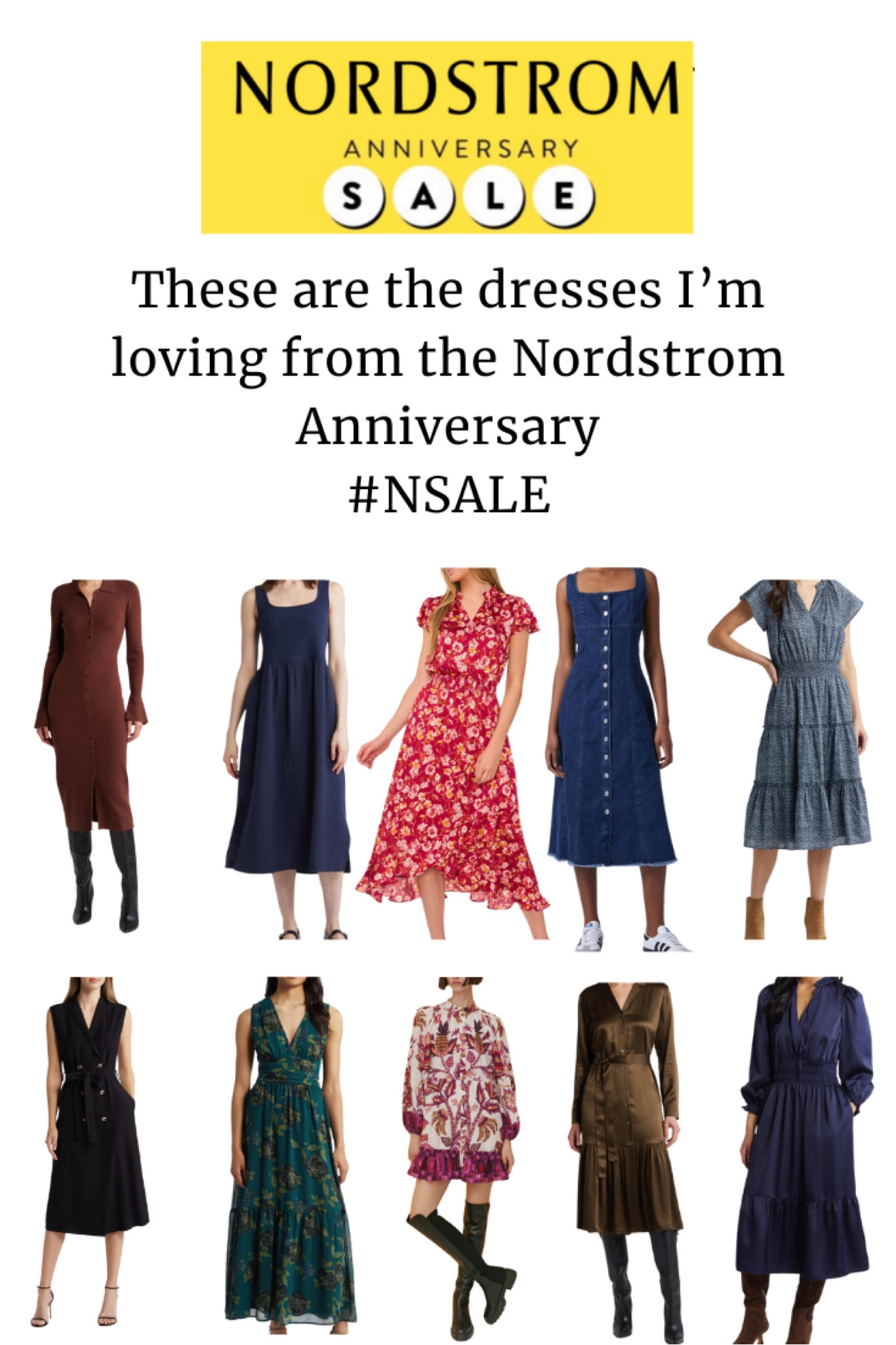 You all know I’m a dress girl and in the heat of where I live in San Diego #dresses are a must have for staying cool. The #nsale comes around at exactly the right time. 

Here are the sale dresses I live most this year

#nordstromanniversarysale

#LTKSaleAlert #LTKxNSale #LTKStyleTip