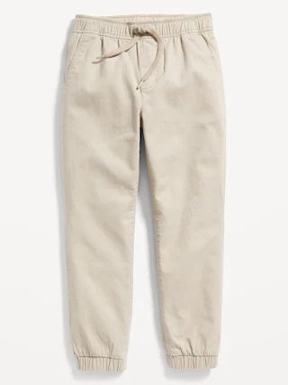 Built-In Flex Twill Jogger Pants for Boys | Old Navy (US)