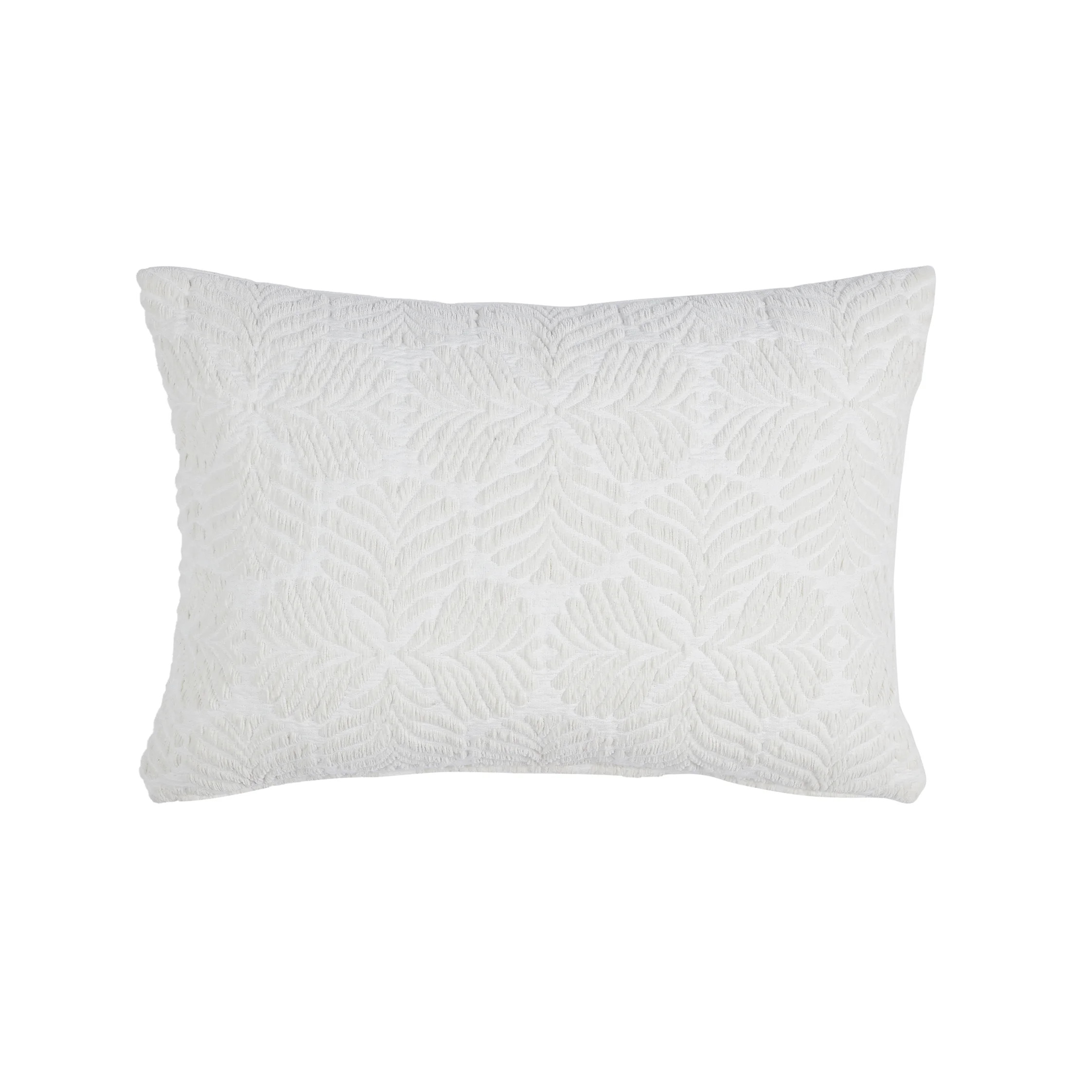 Better Homes & Gardens 14” x 20” Indoor & Outdoor Textured Leaf Pattern Decorative Pillows, I... | Walmart (US)