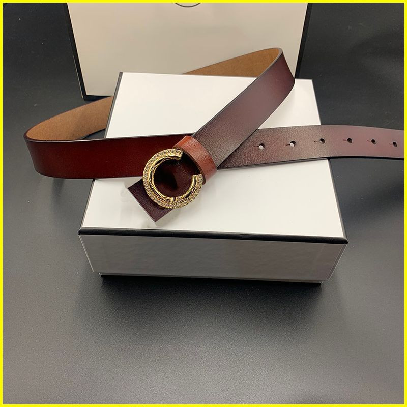 2021 Fashion Designer Belts Luxury Genuine Leather Women Pure Cowhide Belt For Mens Lette C Buckl... | DHGate
