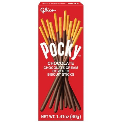 Glico Pocky Chocolate Cream Covered Biscuit Sticks - 1.41oz | Target