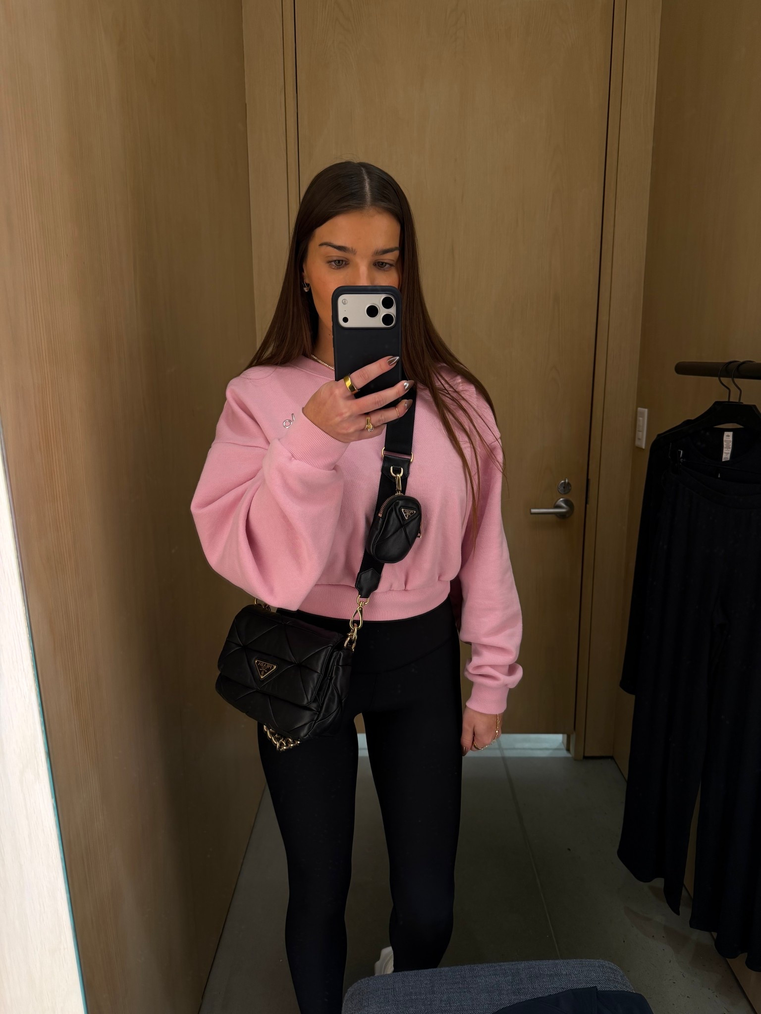 Size S Alo pink sweatshirt and size S in leggings! They snatch you in, so comfortable, my favorites — I have so many pairs and will continue to repurchase!

#LTKActive #LTKSeasonal #LTKValentine