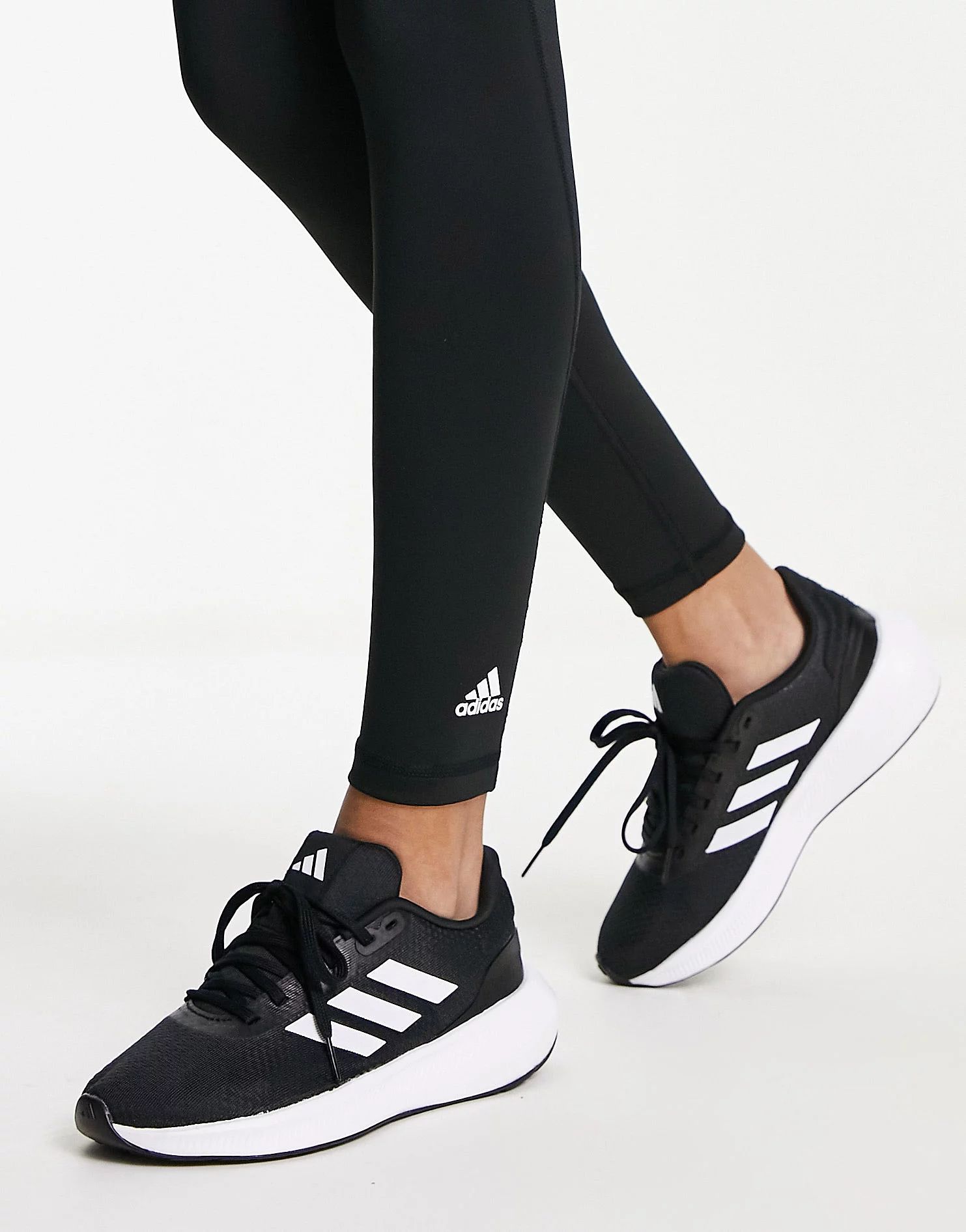 adidas - Hardlopen - Runfalcon 3.0 - Hardloopschoenen in zwart en grijs | ASOS (Global)