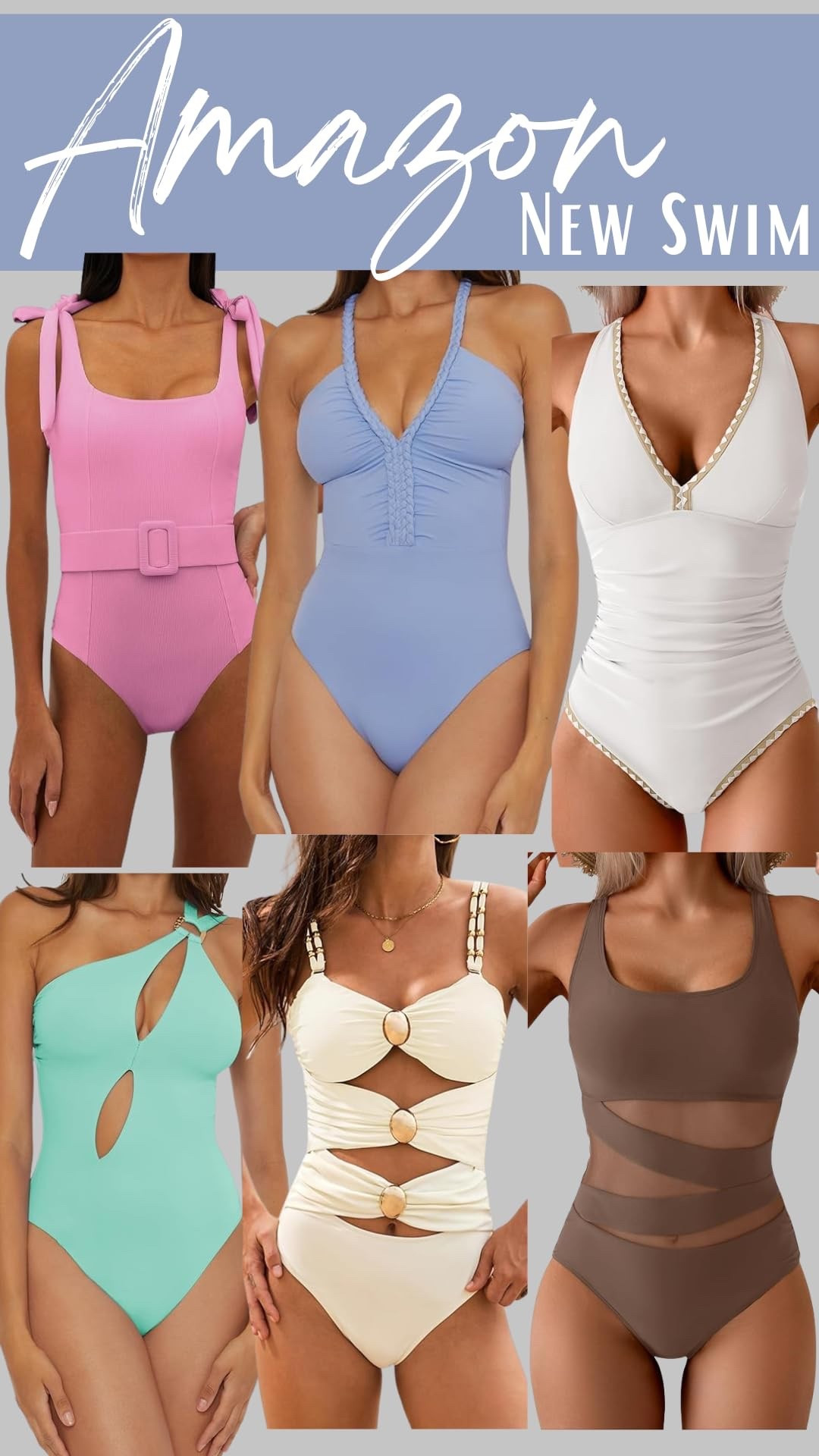 Amazon New Swim!

#LTKgrwm #LTKootd #LTKdayinmylife