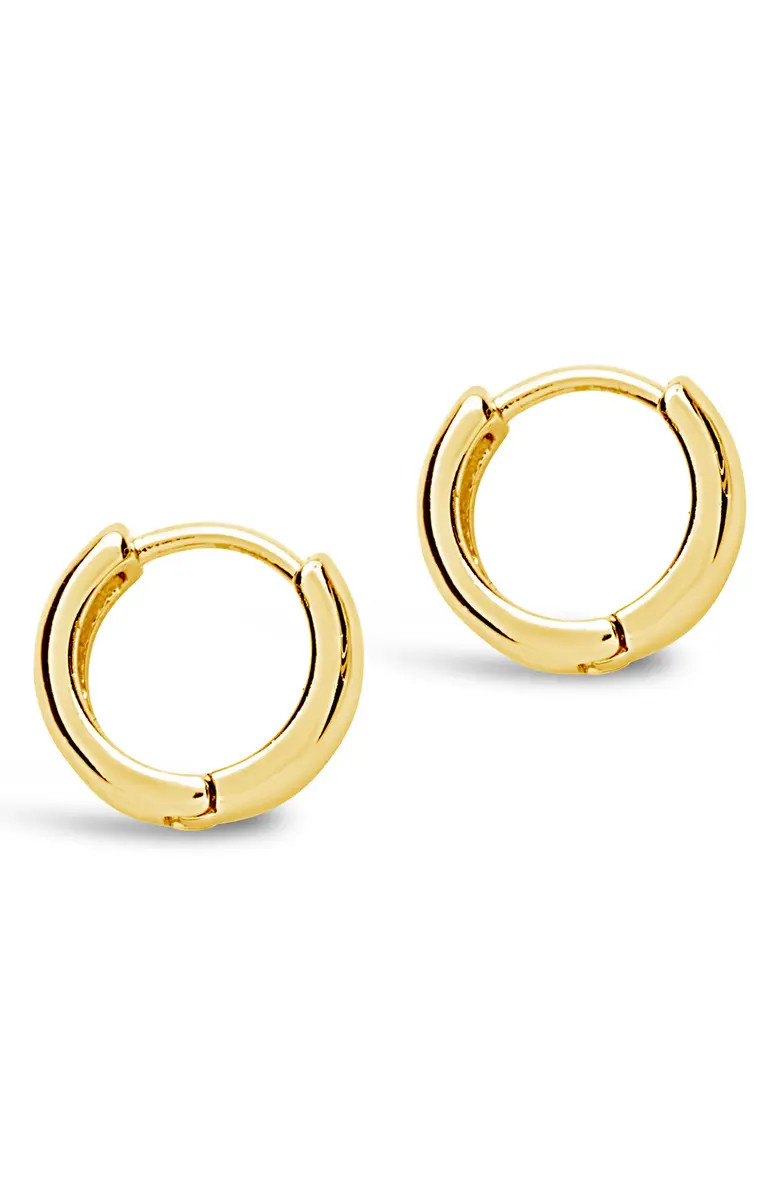 Sterling Forever 14K Yellow Gold Plated Sterling Silver Huggie Earrings | Nordstromrack | Nordstrom Rack