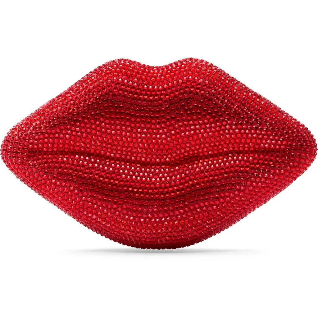 SIMONMILLER Lip Clutch in Lucky Red at Nordstrom | Nordstrom