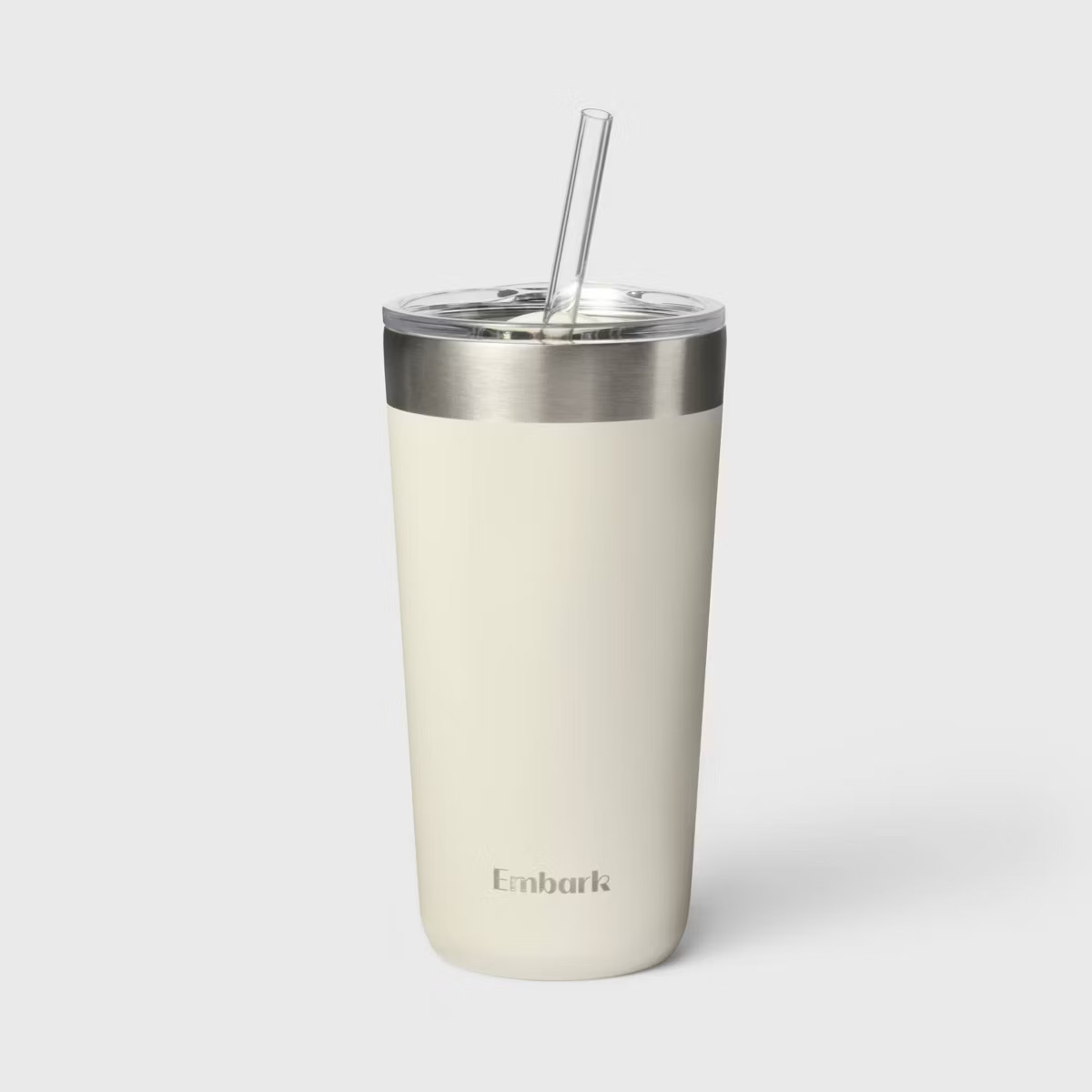 Stainless Steel Tumbler with Straw - Embark™ | Target