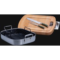 HexClad Hybrid Carving and Roasting Set | HexClad Cookware (US)