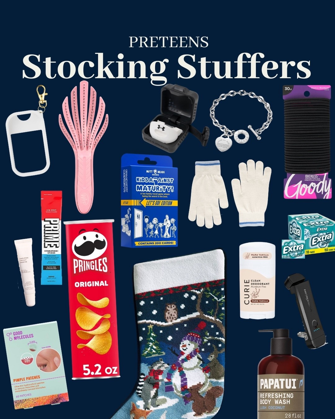 Stocking stuffer gift ideas for preteen boys and preteen girls realistic, and practical items that they will actually want and use
All under $20



#LTKFindsUnder50 #LTKKids #LTKGiftGuide