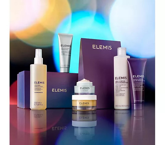 Elemis Pro-Collagen Gift of Renewed Skin Face & Body 6 Piece Collection - QVC UK | QVC UK