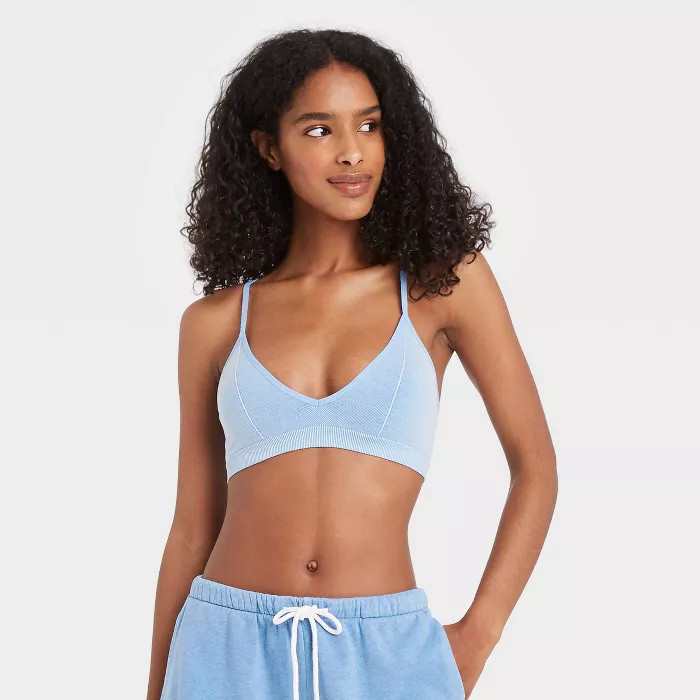 Women's Triangle Bralette - Colsie™ | Target