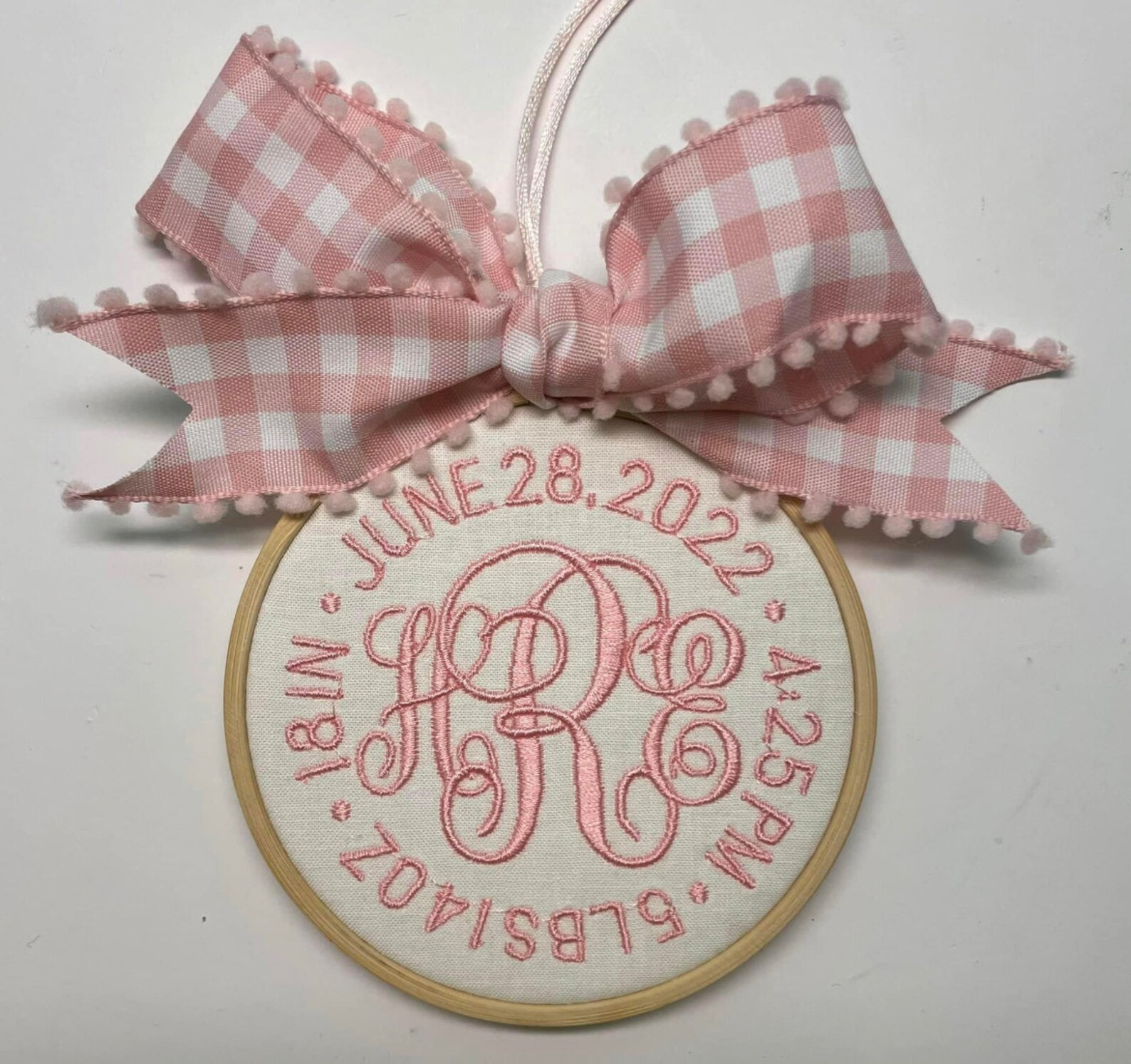 Baby Birth Sats Christmas Ornament - Etsy | Etsy (US)