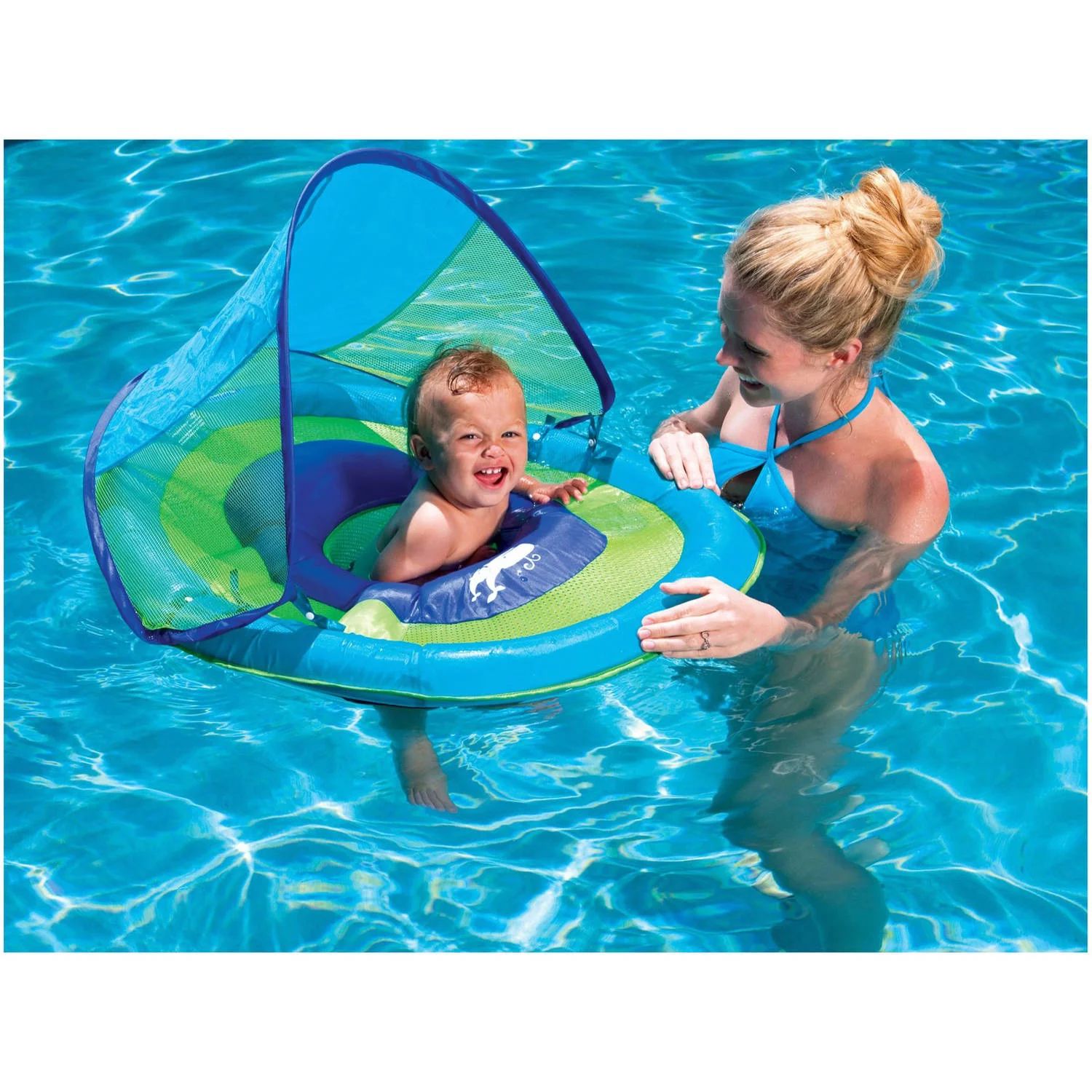 Swimways Baby Spring Float Sun Canopy Float for Swimming Pools | Walmart (US)