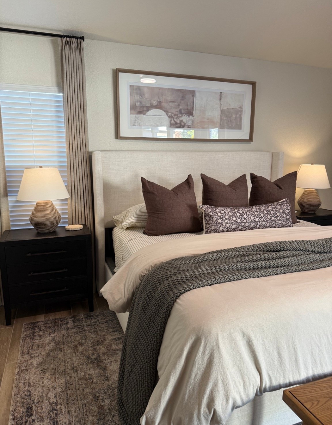 Trying to get into the morning routine of making my bed each day!!  

Adding instant coziness with this chunky knit blanket 🤍 I draped it at the end of our bed and love the soft texture it brings to the space. It comes in 8 colors and both queen + king sizes, so you can find the perfect fit for your bedroom.
•••
chunky knit blanket, knit throw blanket, knit bed blanket, end of bed blanket, oversized throw blanket, cozy bedding, neutral bedding, fall bedding refresh, bedroom layering, moody bedroom decor, cozy fall bedroom, taupe and grey bedding, bed styling inspo, fall home decor, winter bedding, winter bedding refresh, cozy winter bedding, winter bedroom, winter home decor 


#LTKHome #LTKdayinmylife #LTKSaleAlert