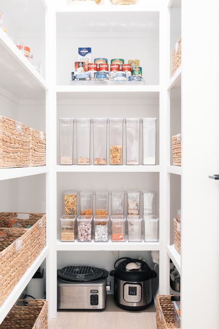 A stunning coastal pantry organized by Graceful Spaces Organizing, in Charleston, SC🤍 

#LTKstyletip #LTKhome #LTKfamily