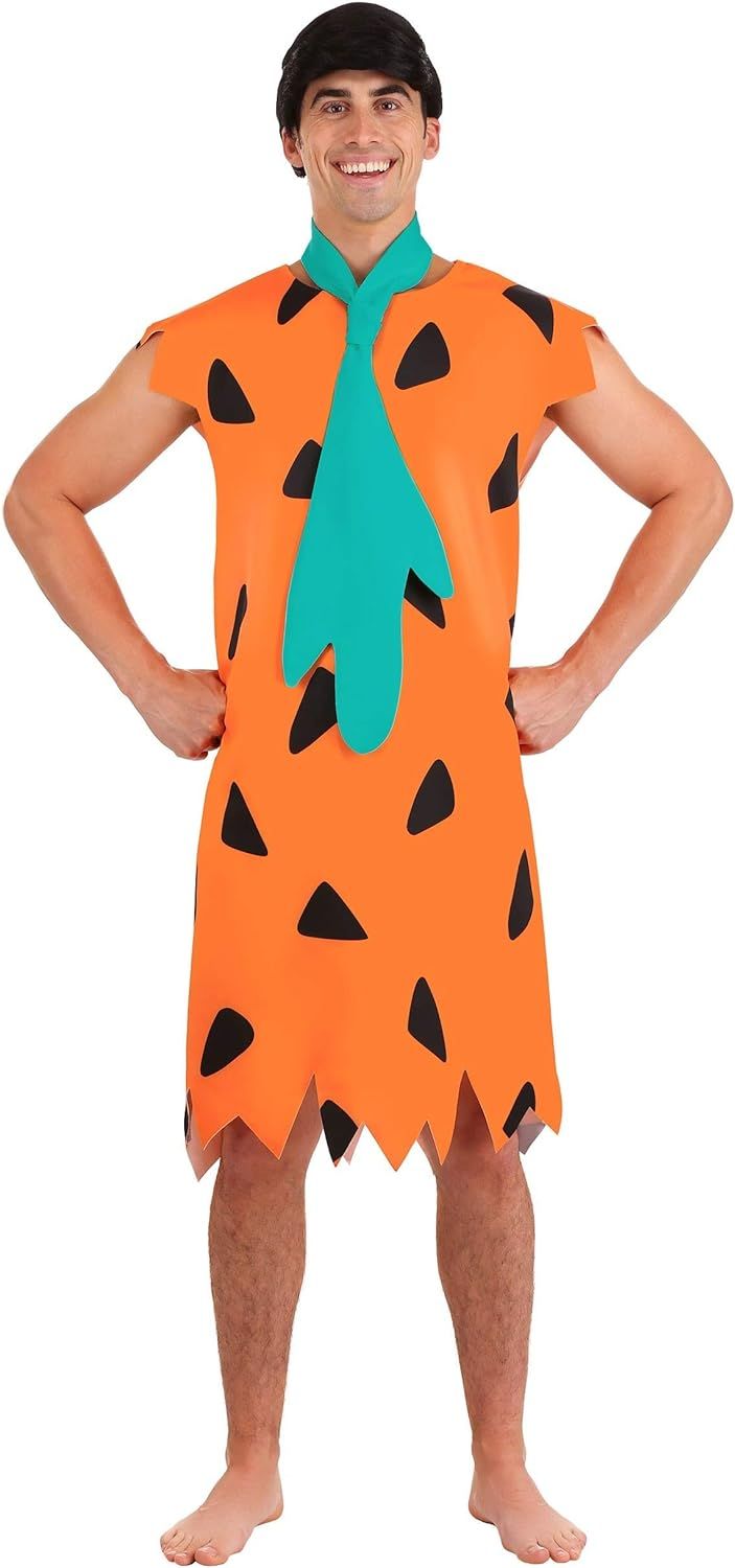 Amazon.com: Jerry Leigh Flint stones Adult Fred Flintstone Costume : Clothing, Shoes & Jewelry | Amazon (US)