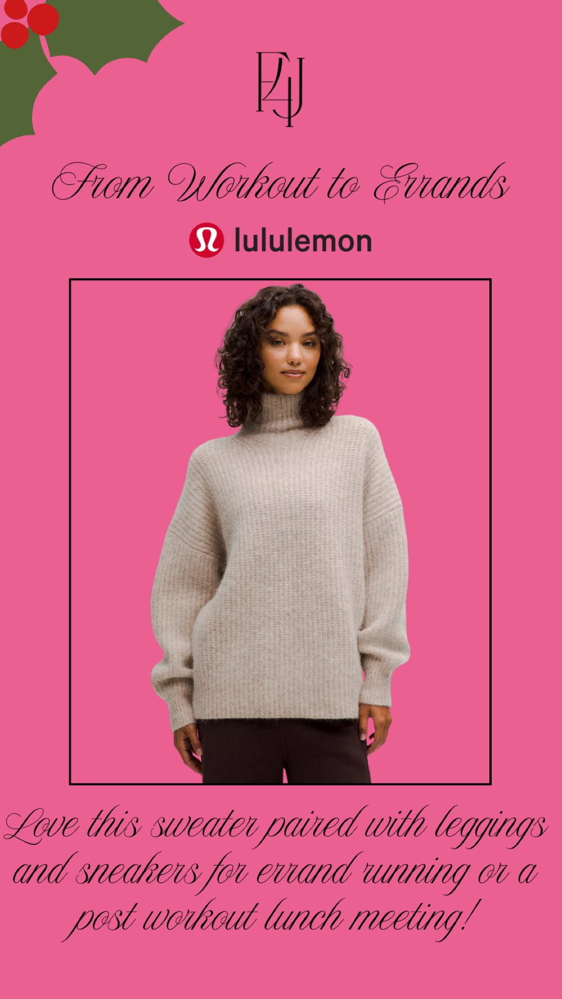 Fit4Janine's favorite "workout to errand running" look!

Lululemon, Sweater, Active, Holiday, Gift Guide

#LTKGiftGuide #LTKSeasonal #LTKHoliday