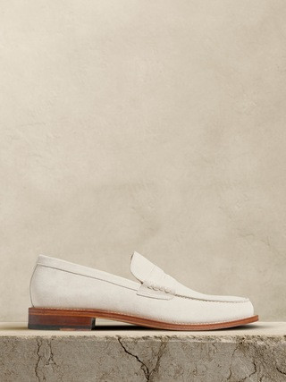 Amir Suede Penny Loafer | Banana Republic (US)