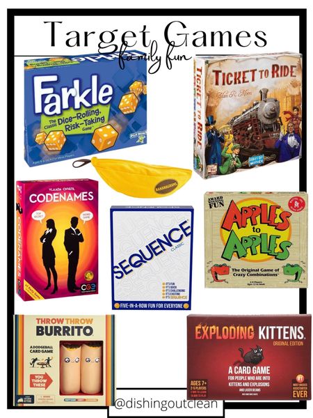 Target family fun games are buy one get one 50% (expires Dec 31)! These are some of my absolute favorites to play!

#LTKunder50 #LTKsalealert #LTKfamily