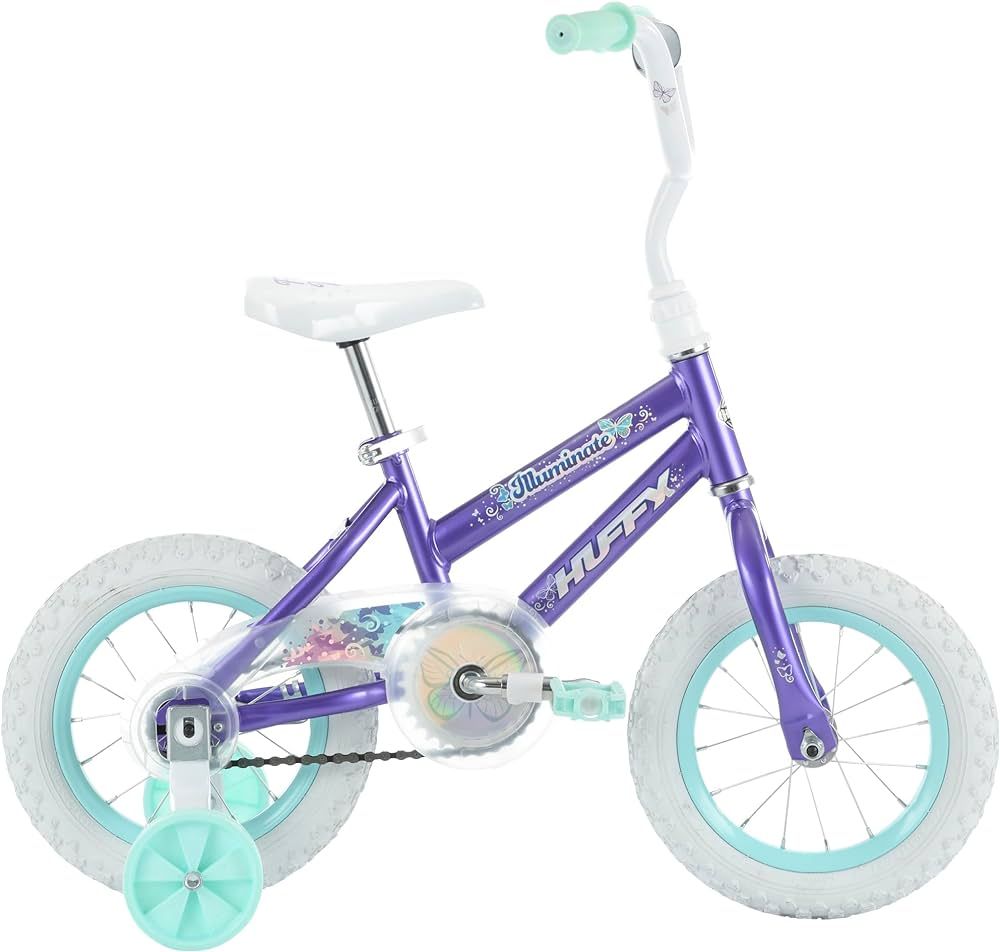 Huffy Illuminate 12” - 16" - 20" Girl’s Bike, Multiple Colors | Amazon (US)
