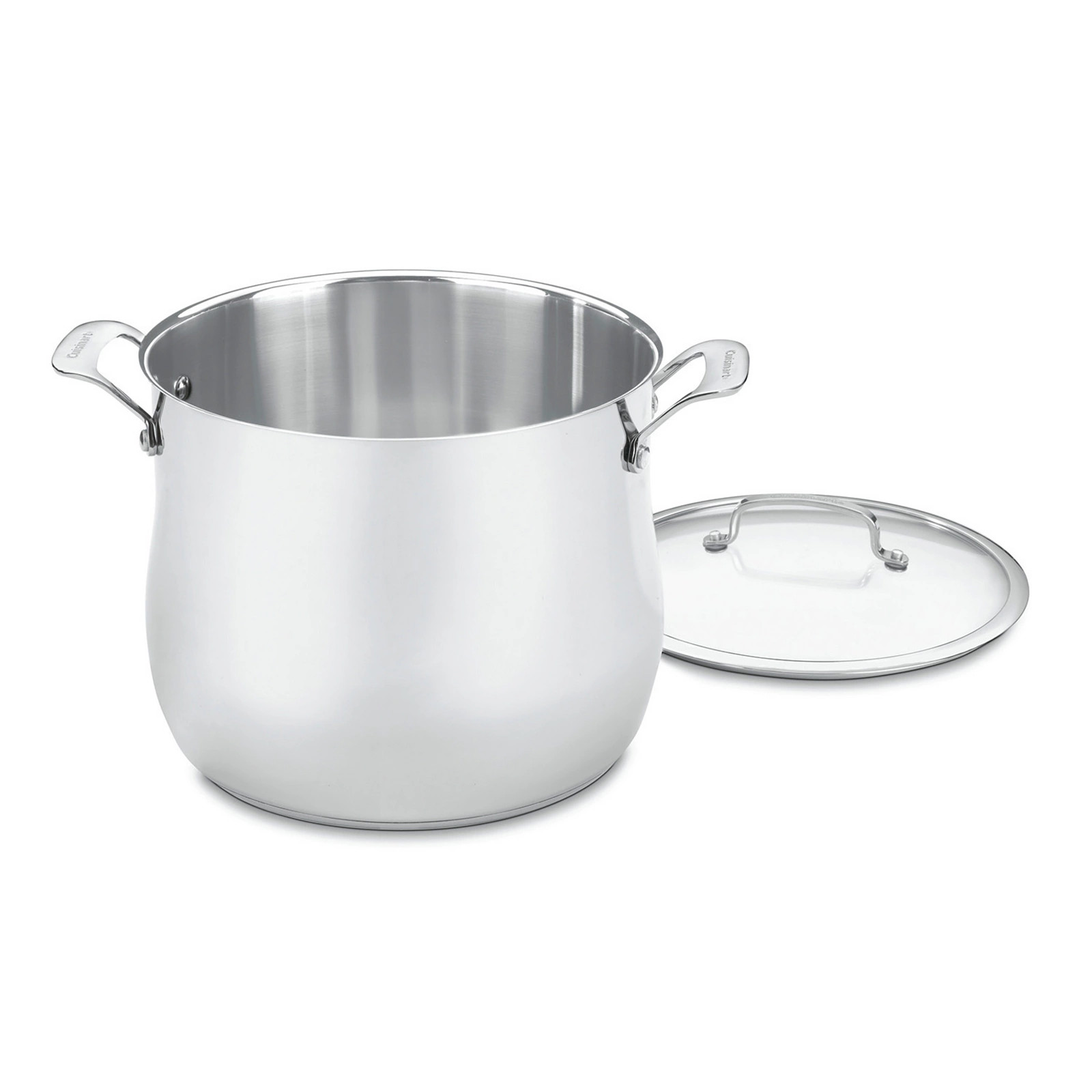 Cuisinart® Contour 12-qt. Stainless Steel Stockpot, Gray | Kohl's