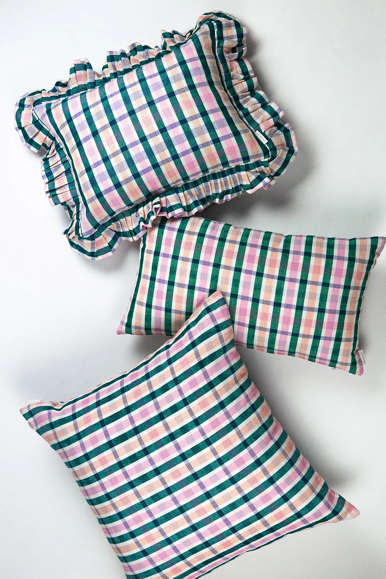 Archive New York Lola Plaid Pillow | Anthropologie (US)