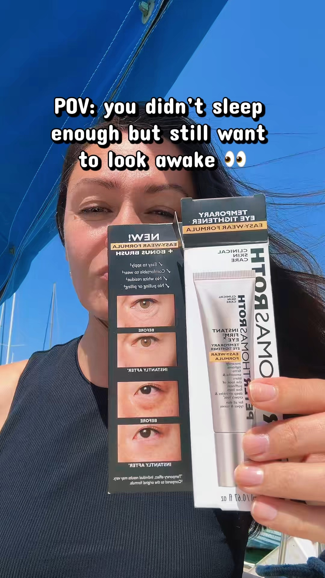You didt sleep enough but still want to look awake

#LTKbeauty