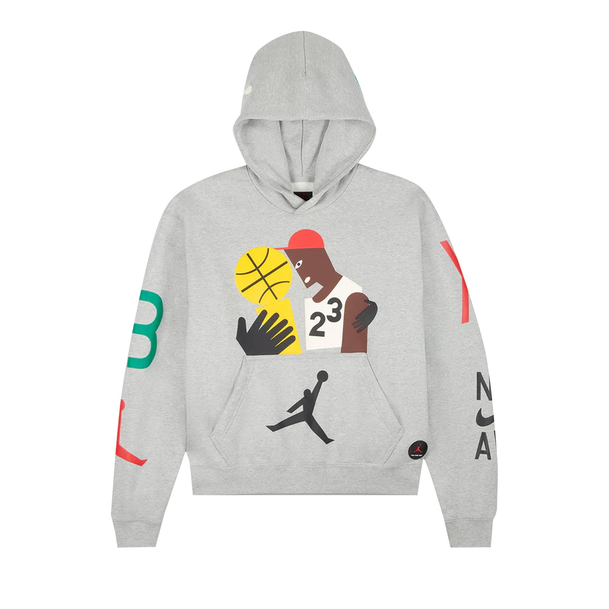 Air Jordan x Nina Chanel Abney Hoodie 'Dark Grey Heather' | Black | Women's Size S | GOAT