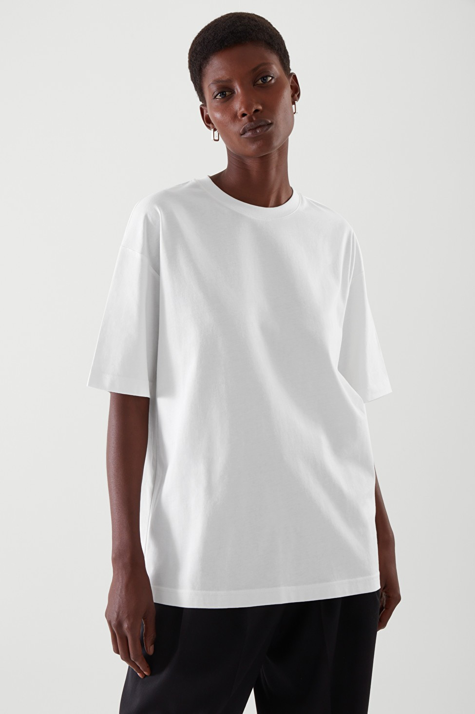 OVERSIZED T-SHIRT - White - COS LV | COS (US)