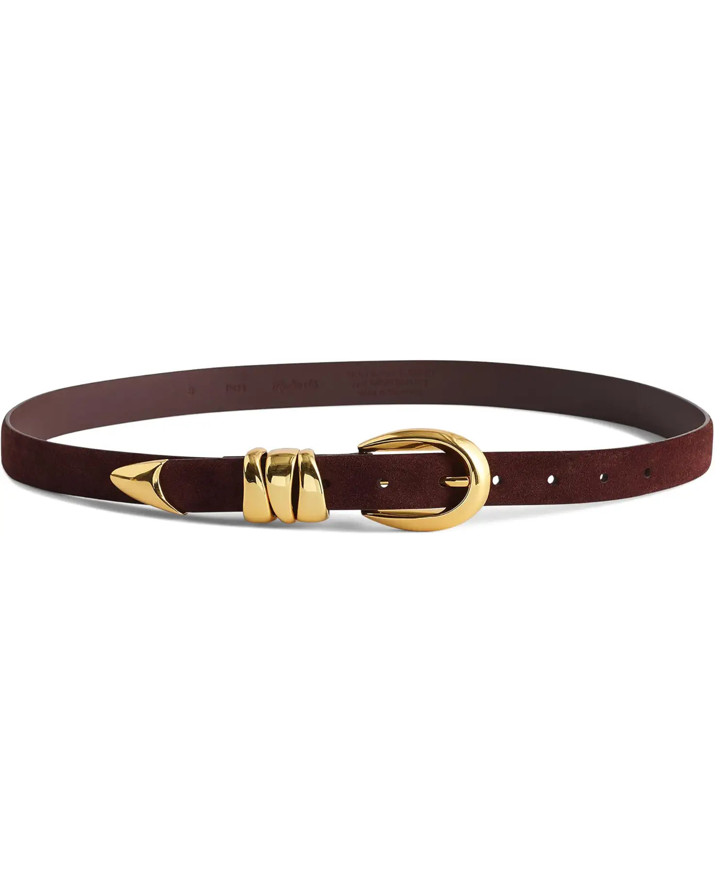 Madewell Triple Metal Keeper Belt | Zappos