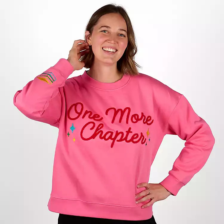 One More Chapter Large Sweatshirt | Kirklands Home | Kirklands