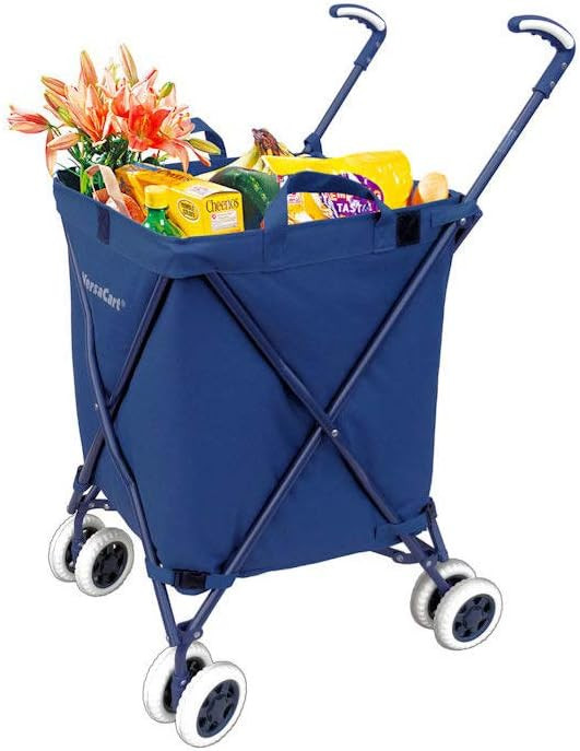 The Original VersaCart Transit Folding Shopping and Utility Cart, Water-Resistant Heavy-Duty Canv... | Amazon (US)
