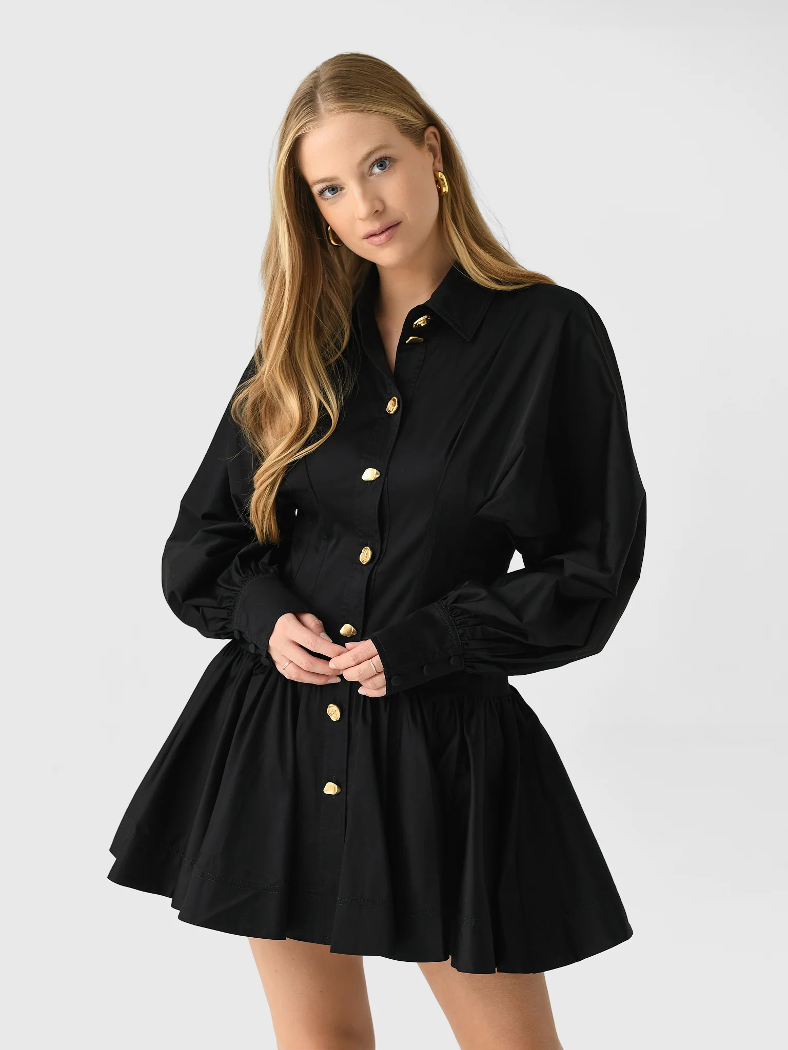 AJE
                      
                     Women's Alexa Long Sleeve Mini Dress | Saint Bernard