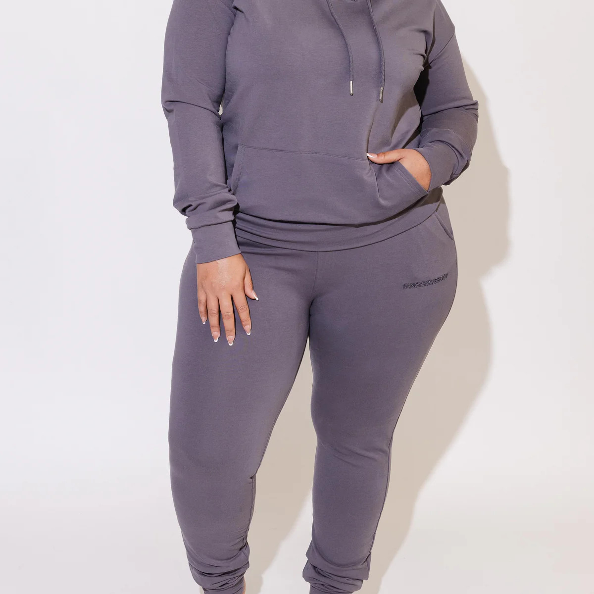 Essential Stretch Hooded Jogger Set | Fancy Homebody