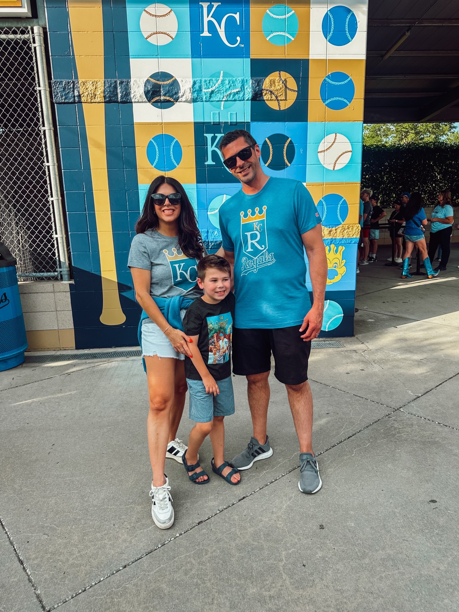 Tees fit true to size! I’m wearing a women’s small, unisex large, and a youth 6 in the Sandlot tee!

#teamhomage 

#LTKFamily #LTKFindsUnder50 #LTKMens