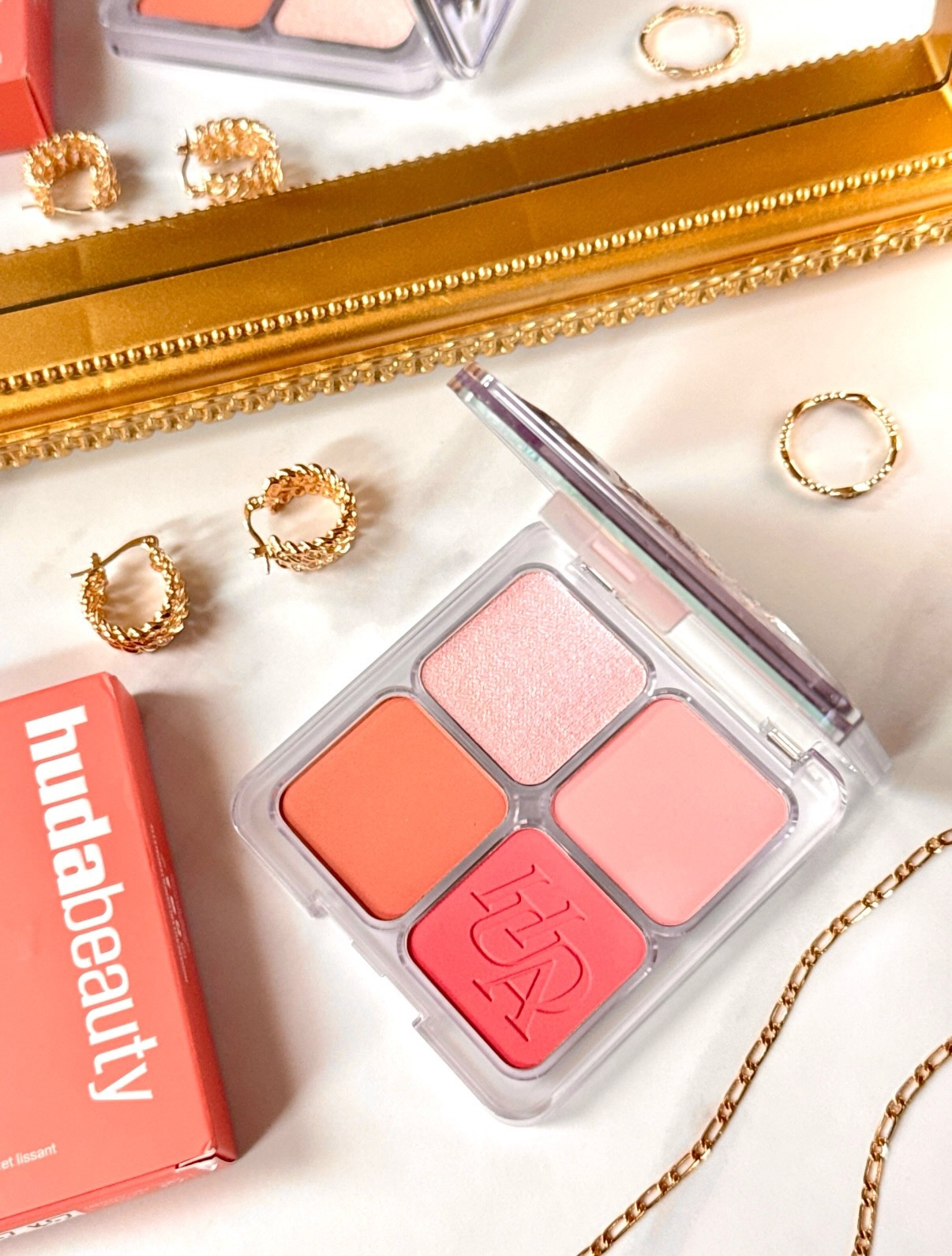 Gifted

The new @hudabeauty Blush Filter Blurring Blushlighters Palette in Toasty Peach has shades that caught my eye immediately. The four shades — Peach Fizz, Baby Coral, Spiced Tangerine, Sunset Lychee go on with a smooth, diffused look.

The mattes give a natural wash of color and the blushlighter adds a light-catching glow without looking overdone. It easily fits into any routine, especially on days when I want a soft, polished look.

Would you try this peach toned blush palette from Huda Beauty? 

#HudaBeauty #HudaBeauties #BlushFilterPalette #BlushLovers #EverydayMakeup #PeachyMakeup #BeautyCommunity #BeautyInspo