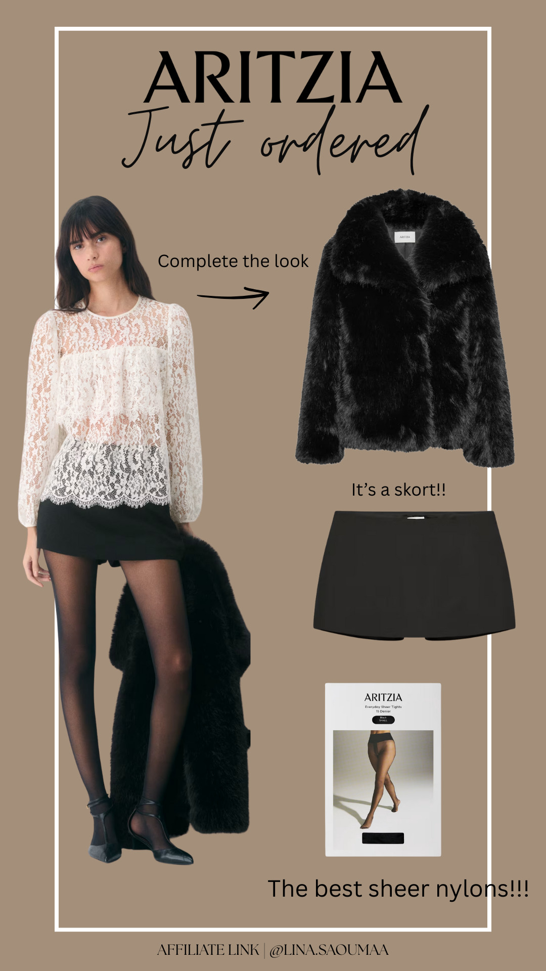 the perfect going out look from Aritzia
obssesed
 

 

#LTKfall #LTKwinter #LTKstyletip